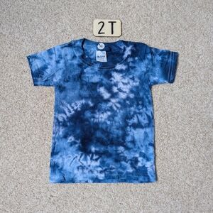 New Tiedye Unisex Toddler Short Sleeve Shirt